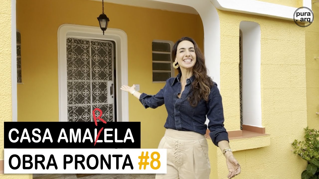 CASA AMARELA PRONTA!
