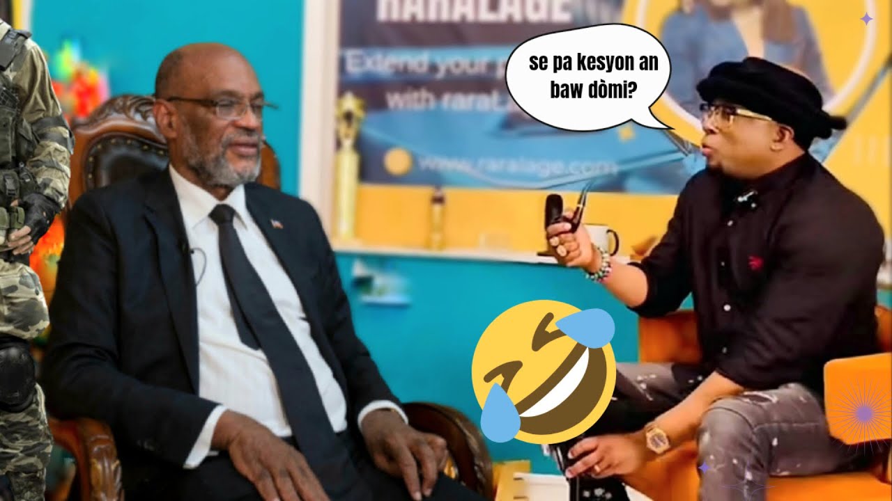 Ariel henry paka reponn kesyon rigolo 😂 nan entèvyou a #pilwenkezye