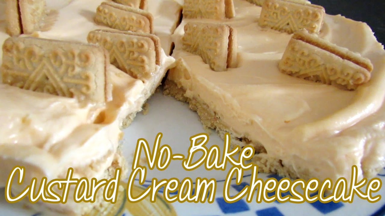 No-Bake Custard Cream Cheesecake | Sweet Tooth