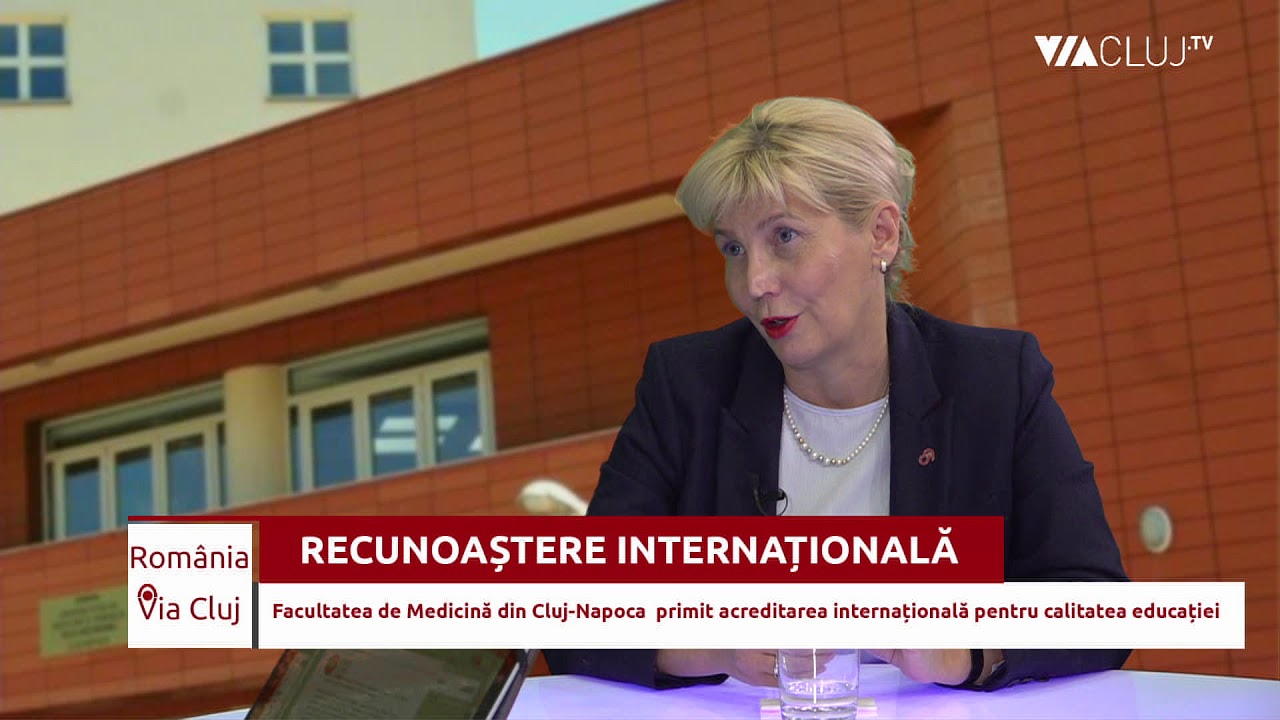 Facultatea de medicină din cluj, acreditată internațional