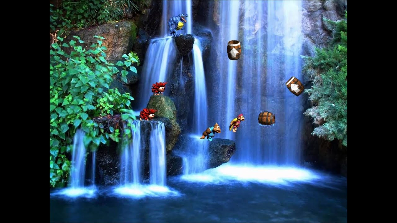 Donkey Kong Country 3 - Waterfall (Intense Orchestral Version)
