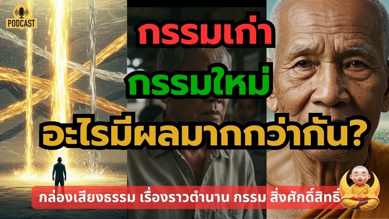 กรรมเก่า-กรรมใหม่ อะไรมีผลมากกว่ากัน? | กล่องเสียงธรรม