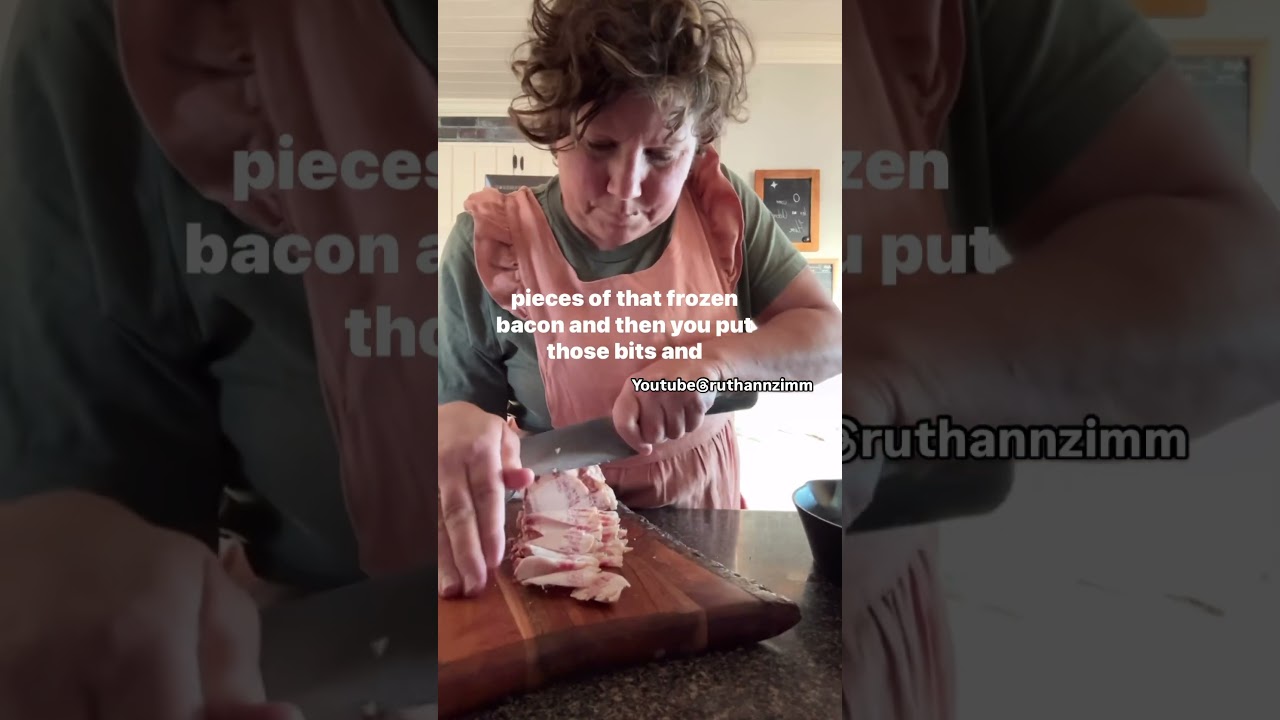 Make your own bacon bits.