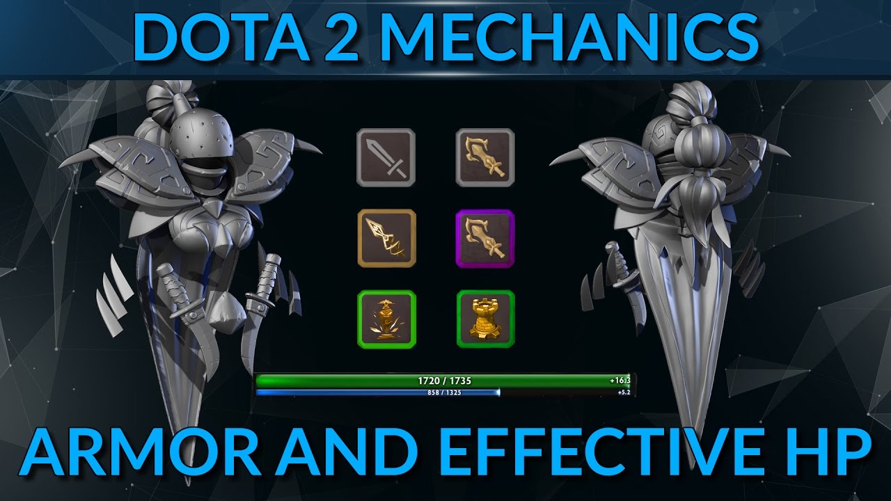 How Armor and Effective HP works in Dota 2