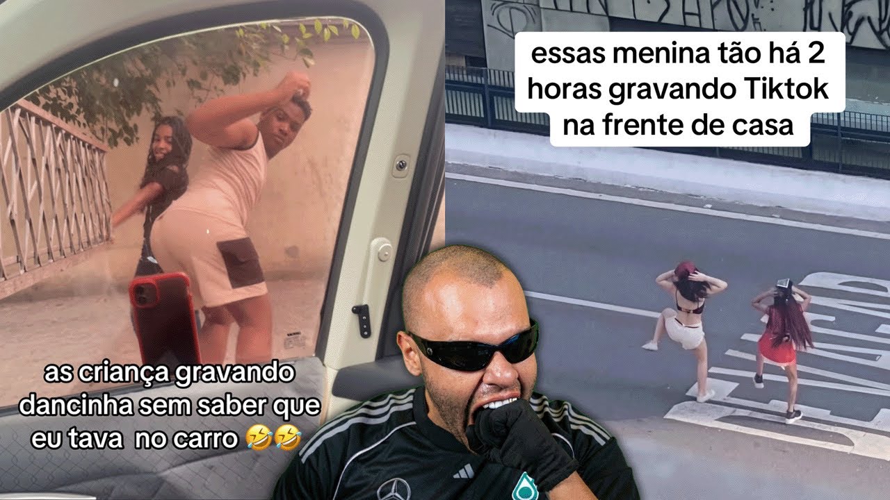 influencers sendo pegos gravando vídeo