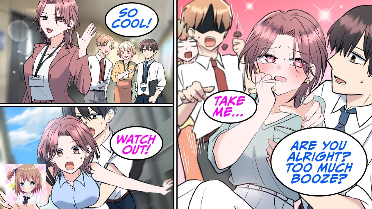 [RomCom] My beautiful boss is so cool and straightforward but at the drinking party... [Manga Dub]