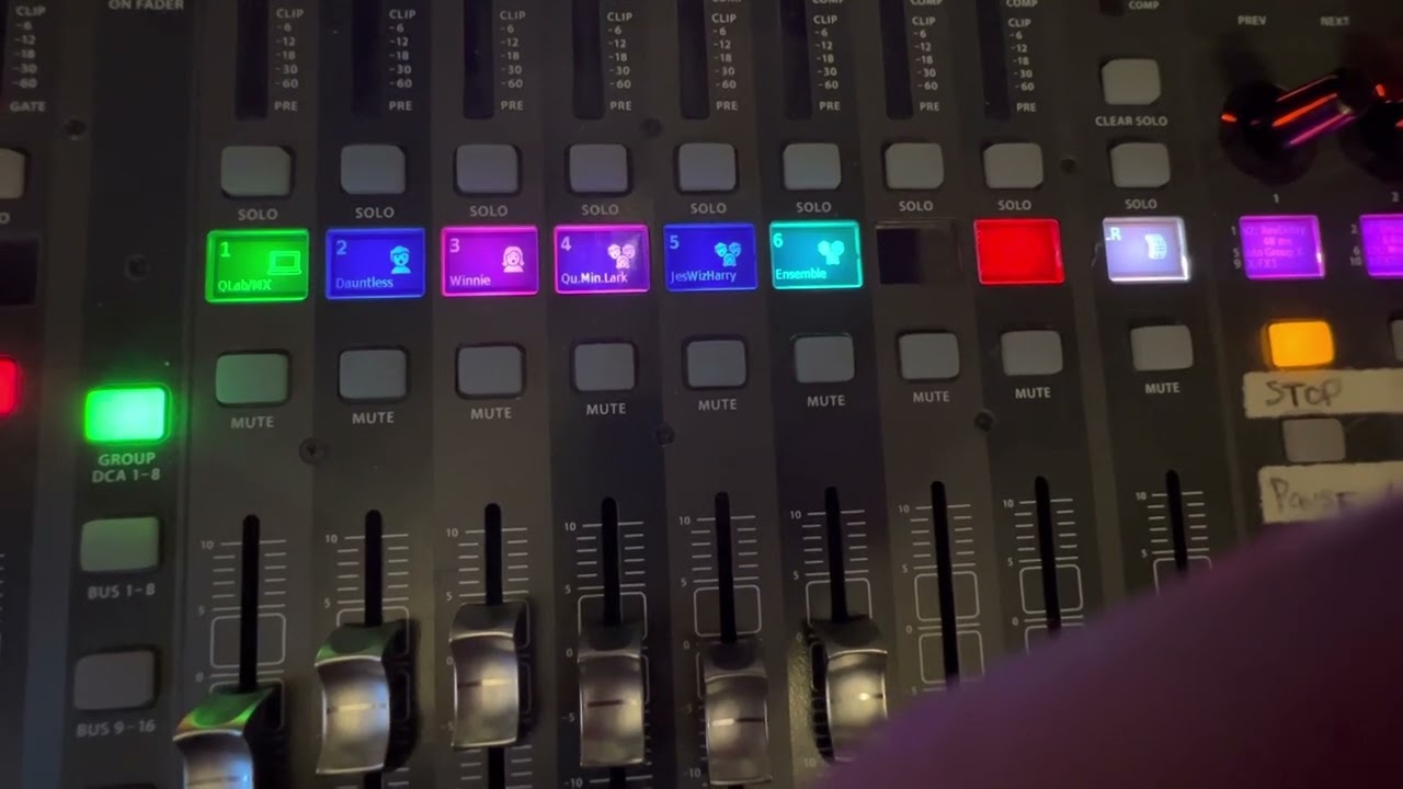 How to use cues to automate x32 settings