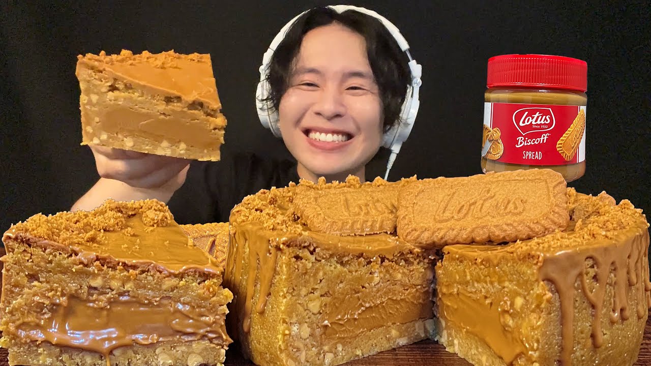 【ASMR】ビスコフクッキーパイ‼️【咀嚼音/mukbang/Eating Sounds】