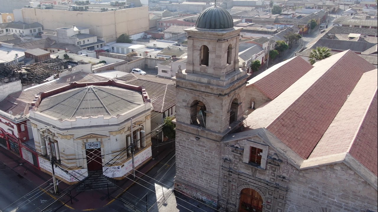 La Serena, ciudad desolada, Covid-19, Chile,  Mavic 2