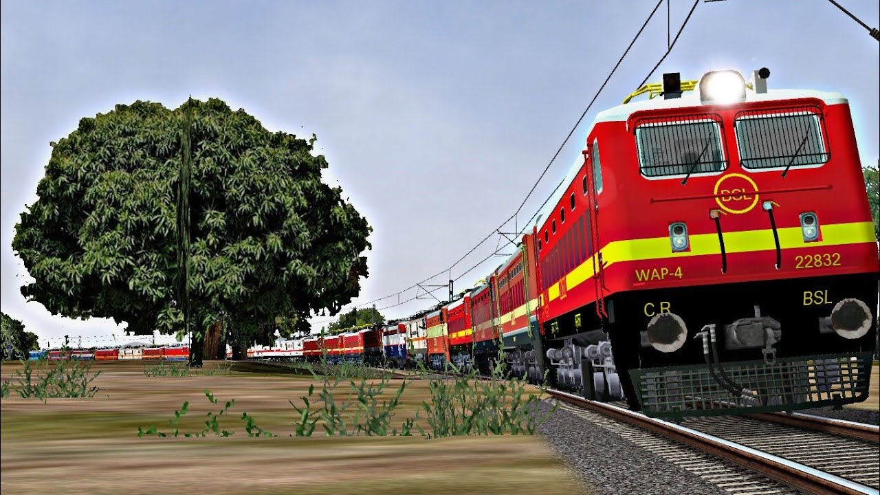 Indian Railways LOCO PARADE MSTS Open Rails