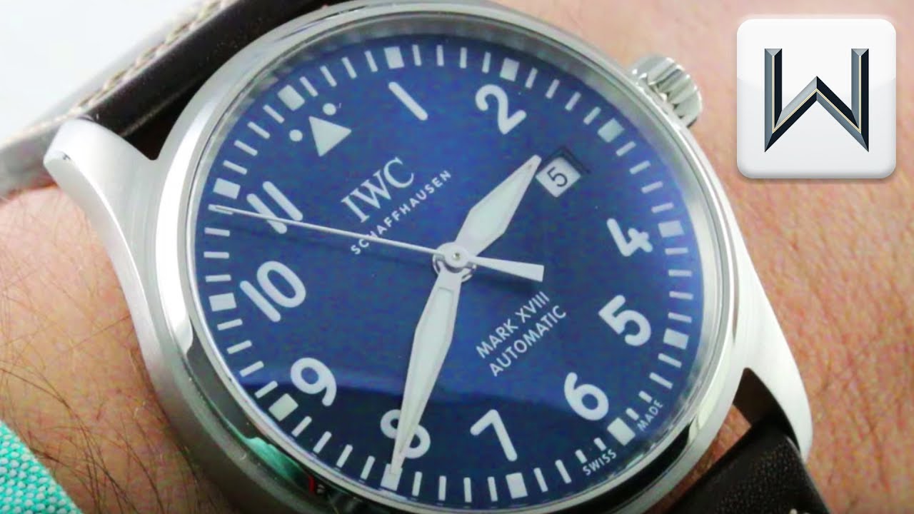 IWC Pilot’s Watch Mark XVIII “Le Petit Prince” IW3270-04 Luxury Watch Review