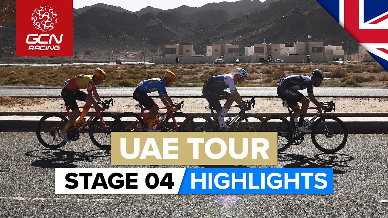 Sprint To The Summit! | UAE Tour 2022 Stage 4 Highlights