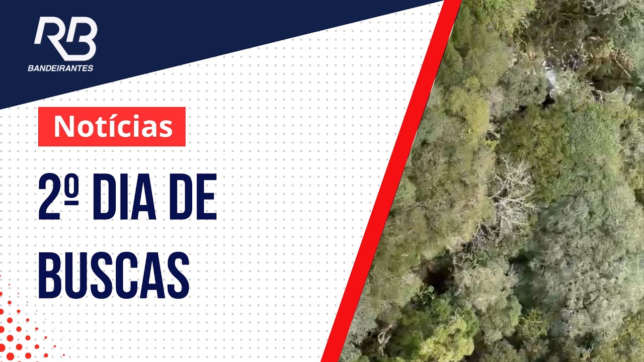 Buscas por helic&oacute;ptero com cantor Rick entram no segundo dia