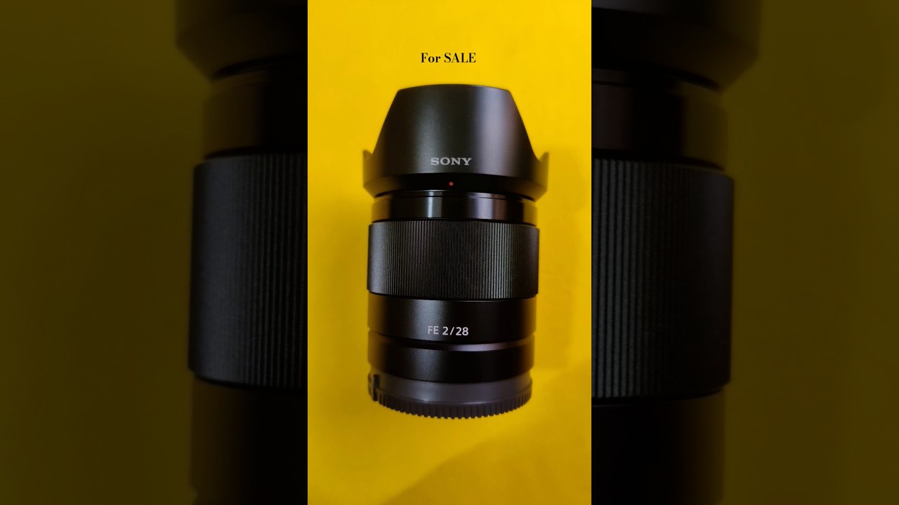 SONY 28mm F2 Lens