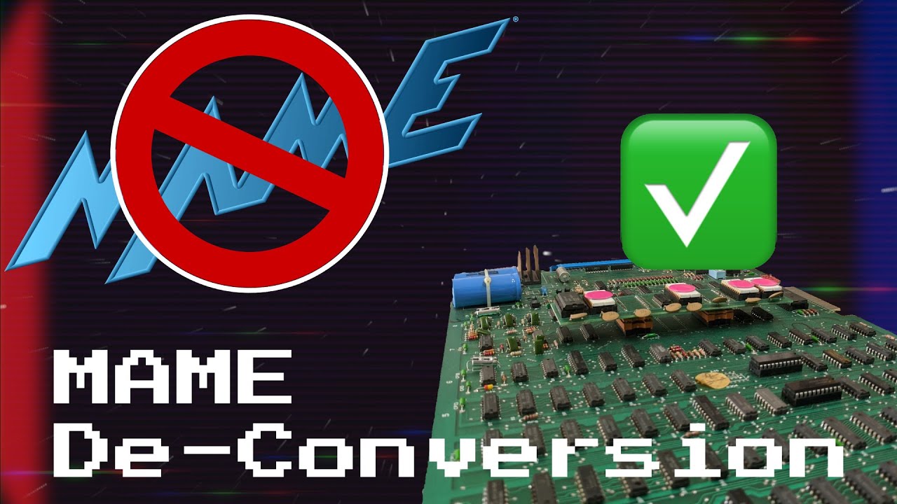 Converting a MAME arcade cabinet back to a dedicated arcade cabinet