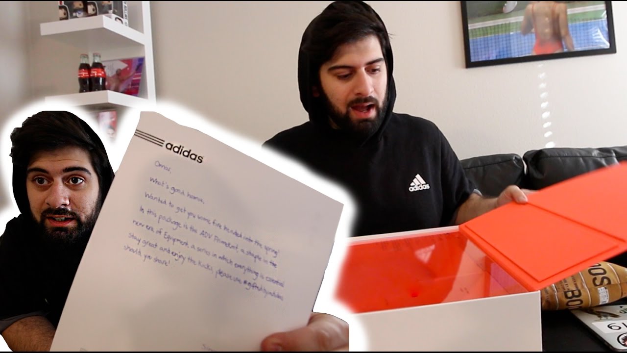 ADIDAS SENT ME A SUPRISE SNEAKER!! (SPECIAL UNBOXING)