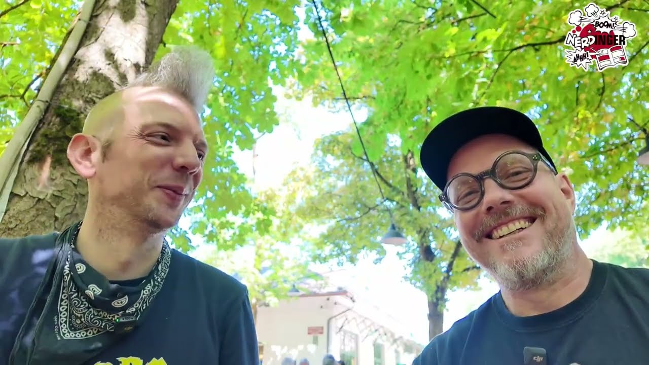 COMICS & BIER präsentiert NERDINGER: STEFFEN VOLKMER im Interview mit JOSUA DANTES (DANTES VERLAG)