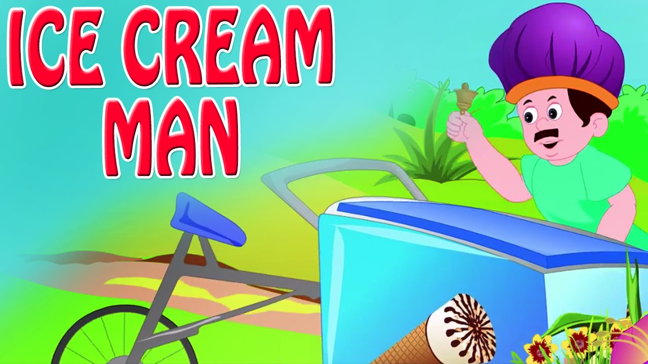 Ice Cream Man | Animated Nursery Rhyme in English