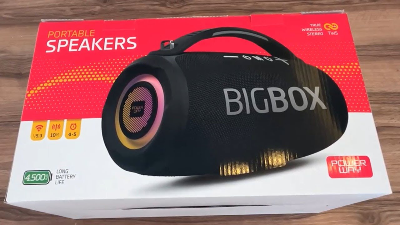 BIGBOX Portable Speakers