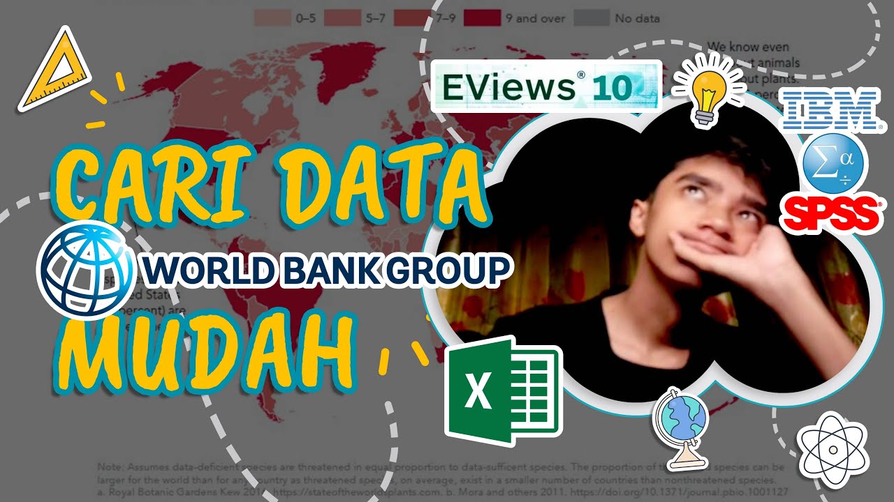 Cara mencari data di world bank, data sekunder time series siap olah