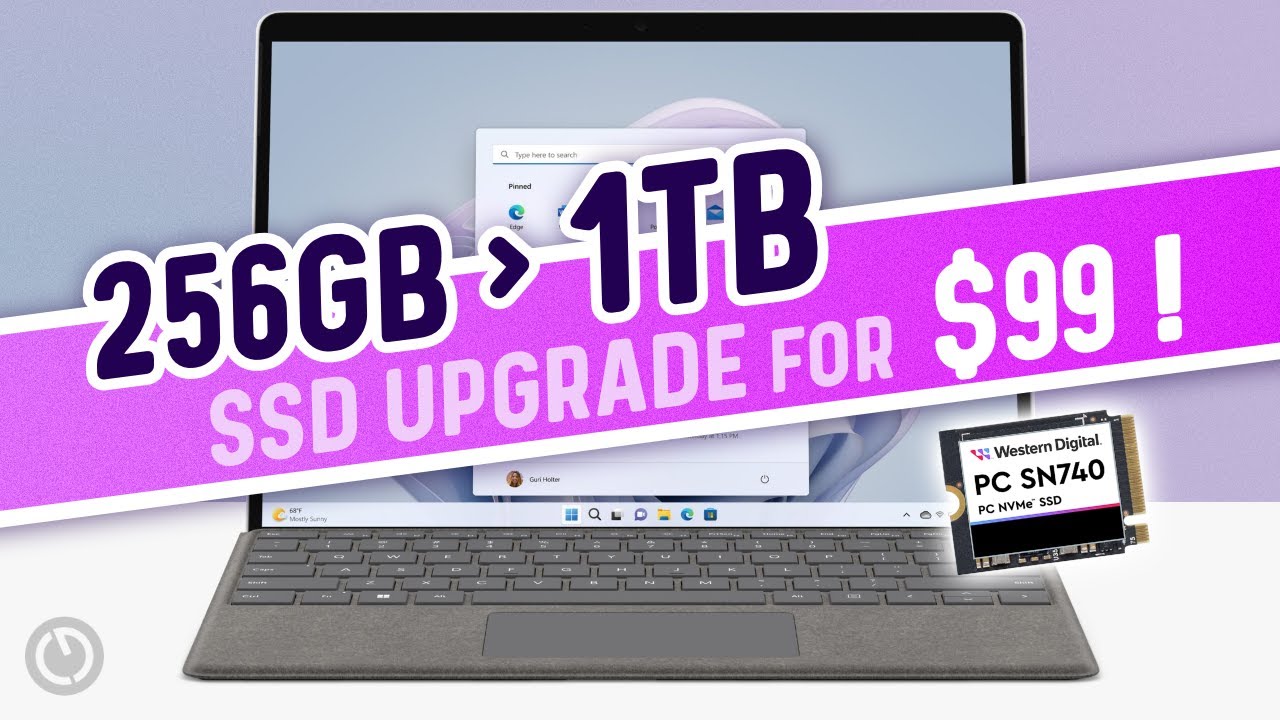 ДЕШЁВЫЙ ОБНОВЛЕНИЕ SSD! — Добавление 1 ТБ к Surface Pro 9