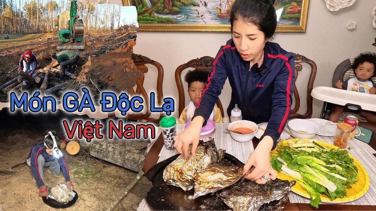 #108 Hai Vợ Chồng lần Đầu Làm Món Gà Gói Giấy Bạc Và Cái Kết Tê Tái (Cuộc Sống Mỹ)