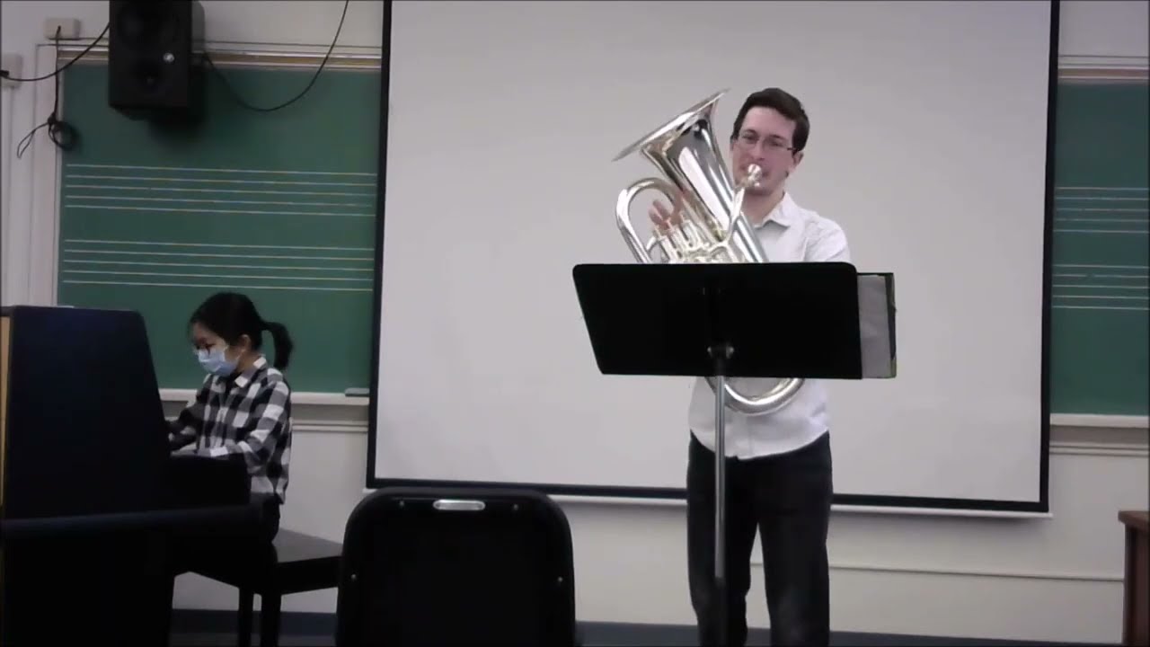 Euphonium Concerto - Philip Wilby (Mvts 3 and 2) WITH PLATE CRASH