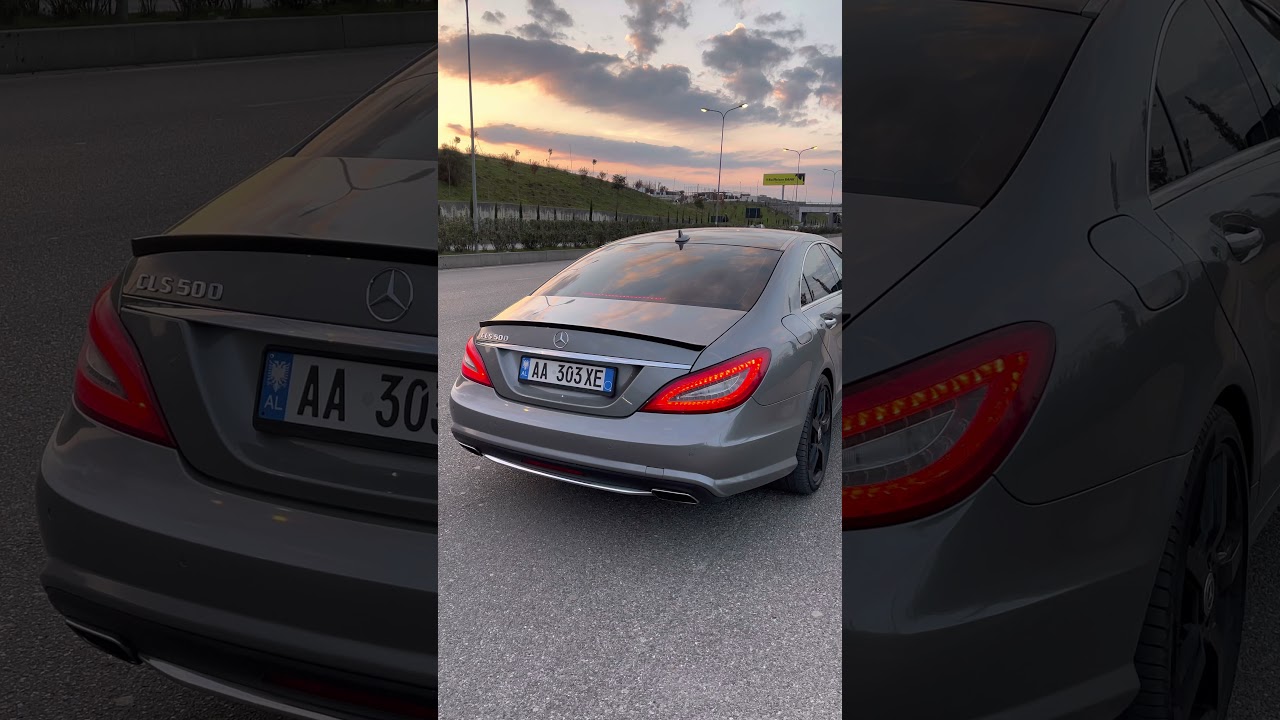 Mercedes Benz cls500 brutal sound exhaust