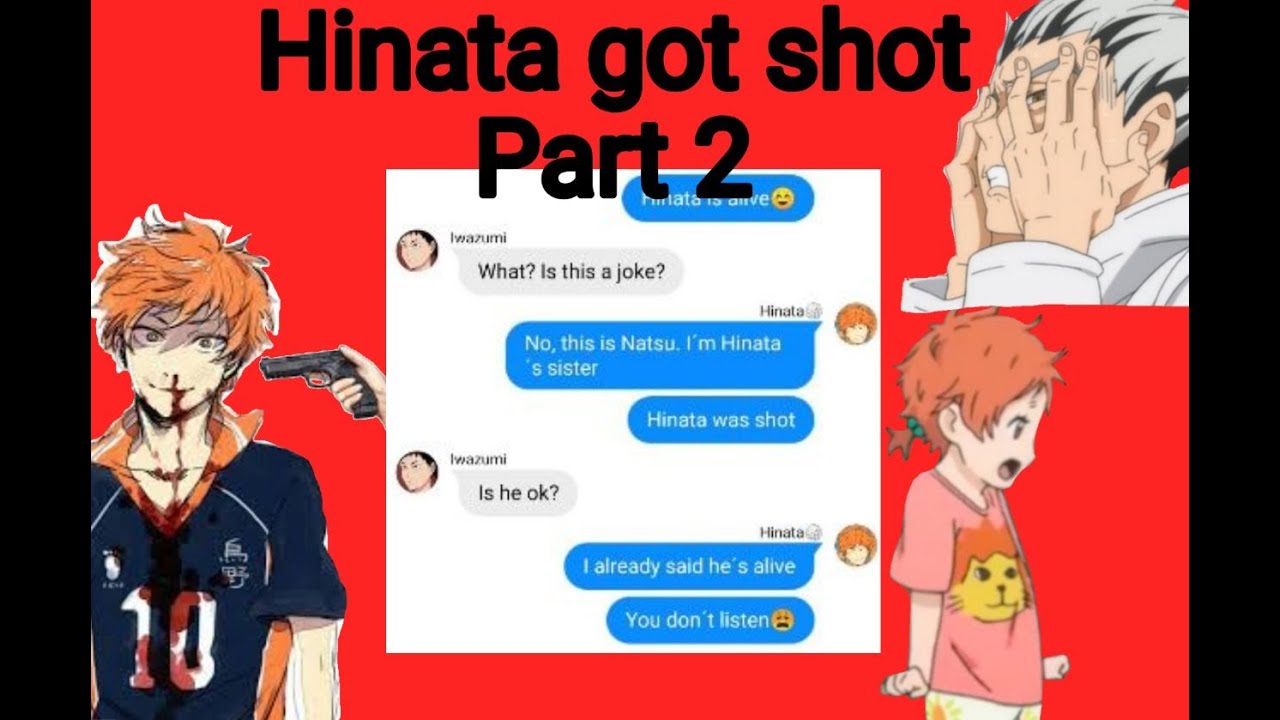 Hinata got shot - Part 2 I Haikyuu texts I Group chat