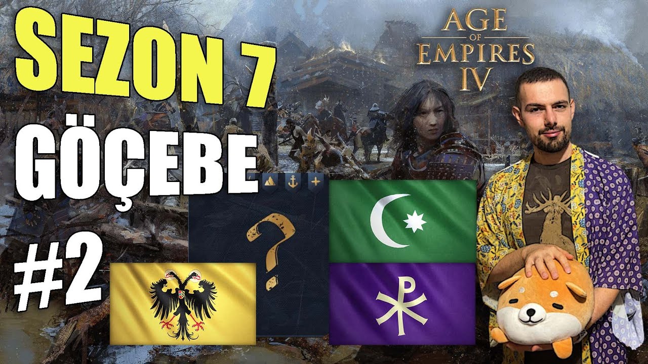 Age of Empires IV GÖÇEBE Savaşı Herkes Tek - Kralını Koru! | AoE4 S7 #2