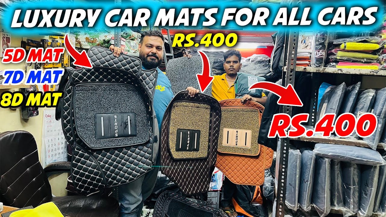 😱Cheapest Car Mats For All Cars 4d, 5d, 8d Mats Rs.400 Car Body Covers, Car Floor Mats, Gfx Mats car