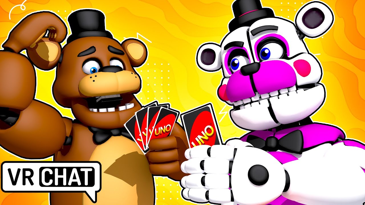 Freddy and Funtime Freddy Play UNO but With a TWIST in VRCHAT