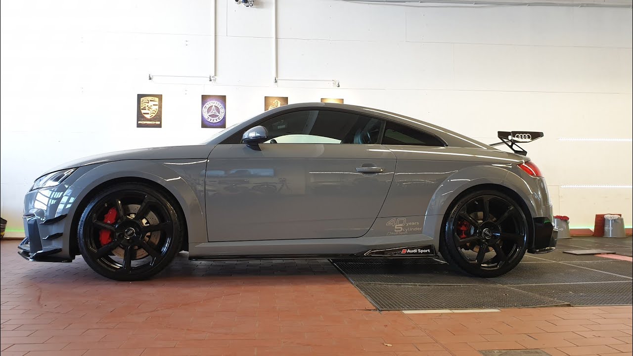 Audi TTRS Sport Performance Parts Aerokit 1 Umbau, Conversion, Zeitraffer Review, Flaps, Splitter,