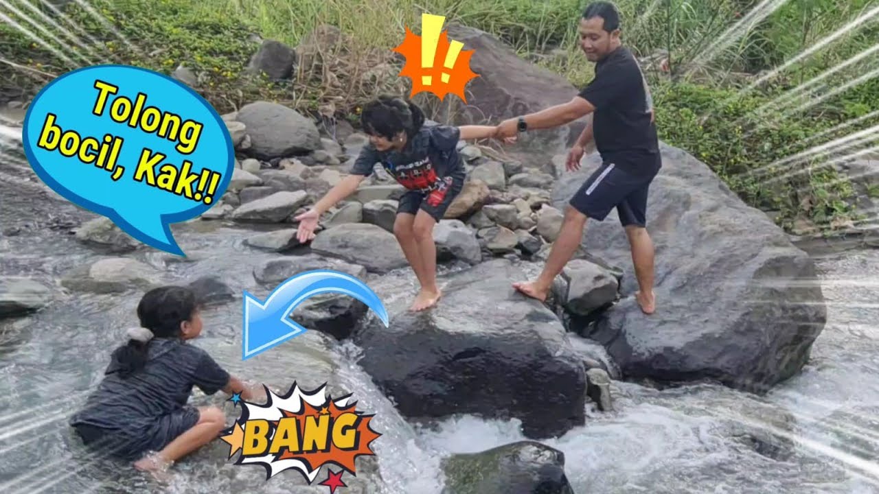 4Jam Nemenin Hanum Bocil Susur Sungai Untuk Pertama Kalinya | Hanum Berpetualang - Hanum Diary