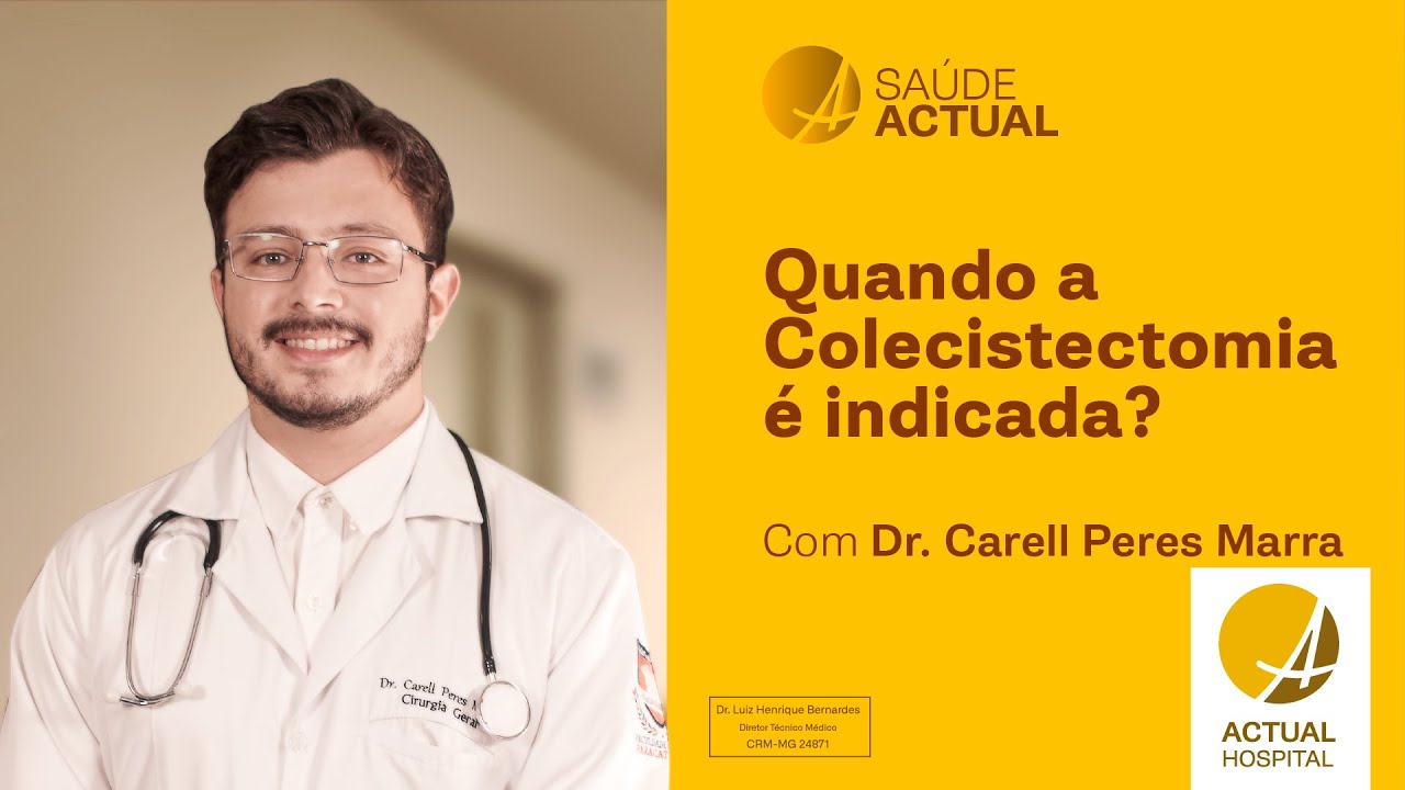 Colecistectomia: Saiba quando a essa cirurgia &eacute; indicada.