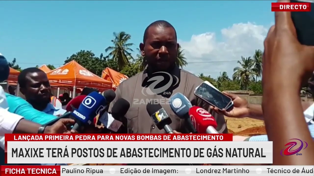 MAXIXE VAI CONTAR COM BOMBAS DE GÁS NATURAL VEICULAR| TV Zambézia 24h