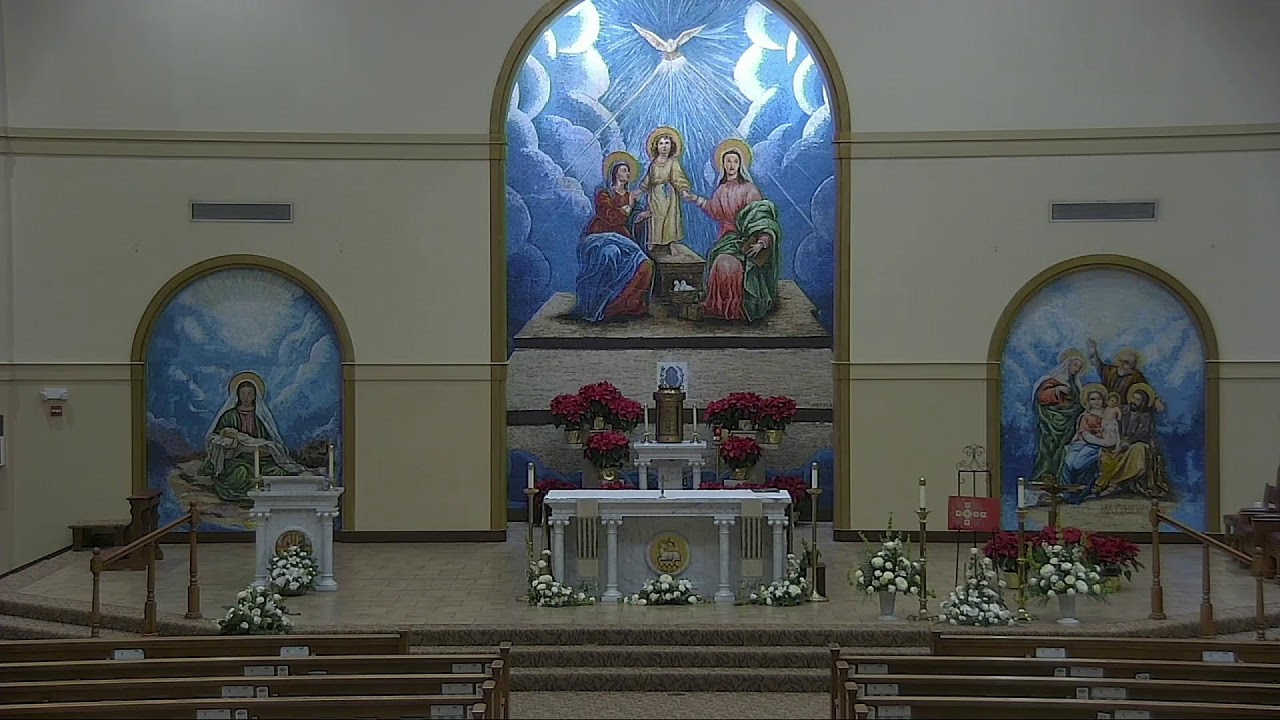 Holy Mass live streamed from St. Ann Catholic Church in Clayton, North Carolina, USA