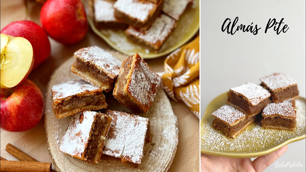 ALMÁS PITE🍎 - rengeteg töltelék, legfinomabb őszi sütemény - BebePiskóta