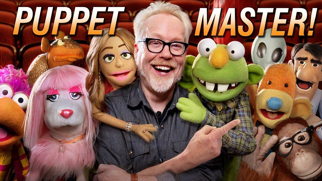 Adam Savage Attempts Puppeteering with The Henson Company!