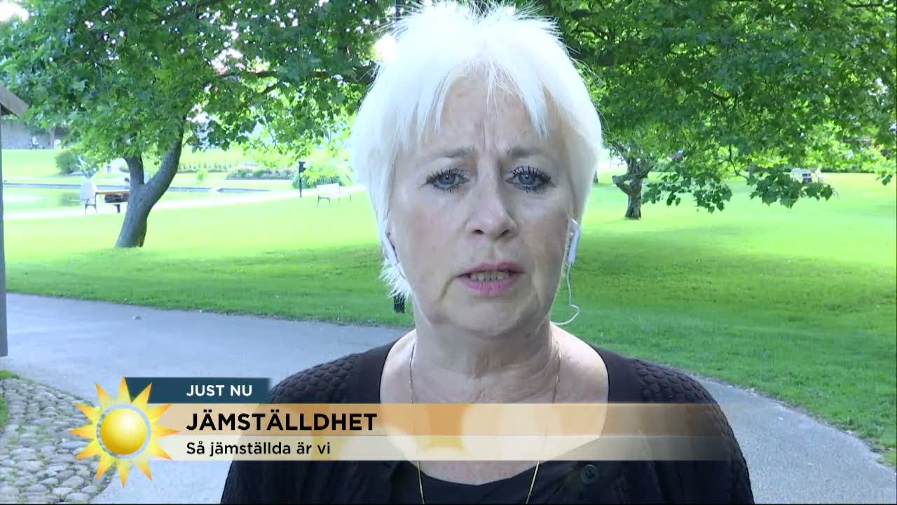 Så jämställda är vi i Sverige - Nyhetsmorgon (TV4)