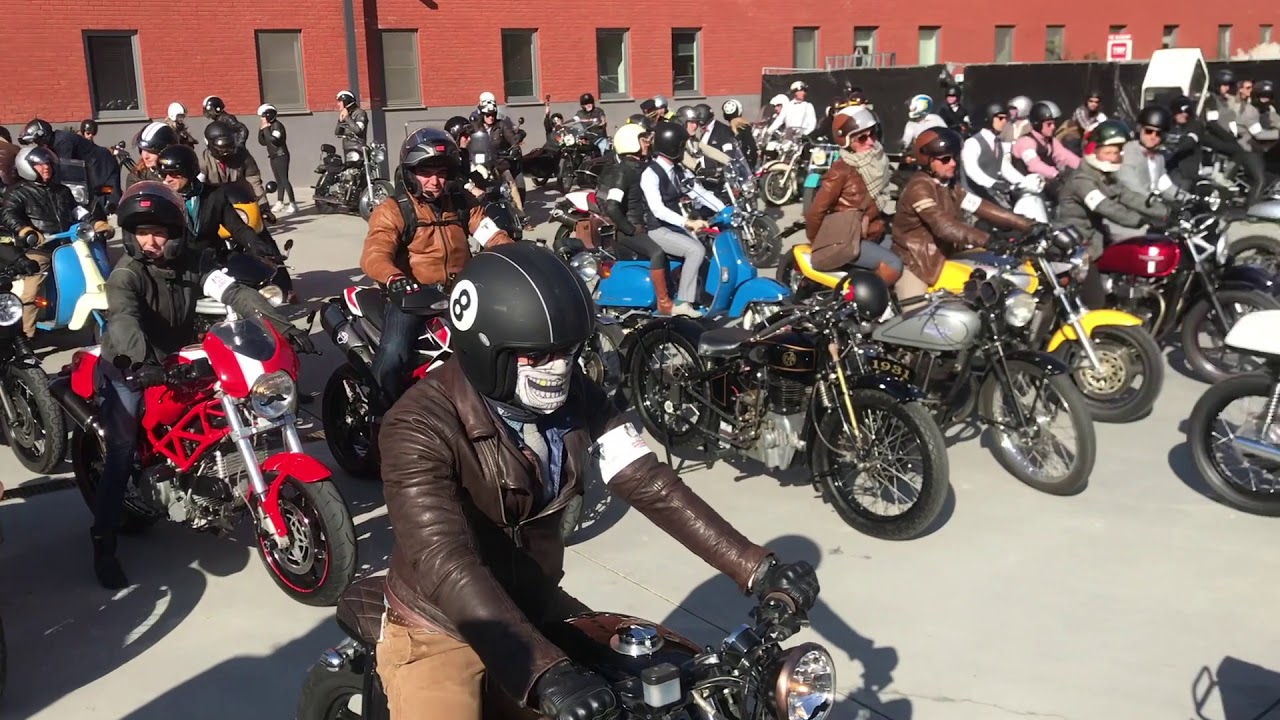 The Distinguished Gentlemans Ride GHENT 2018 Start