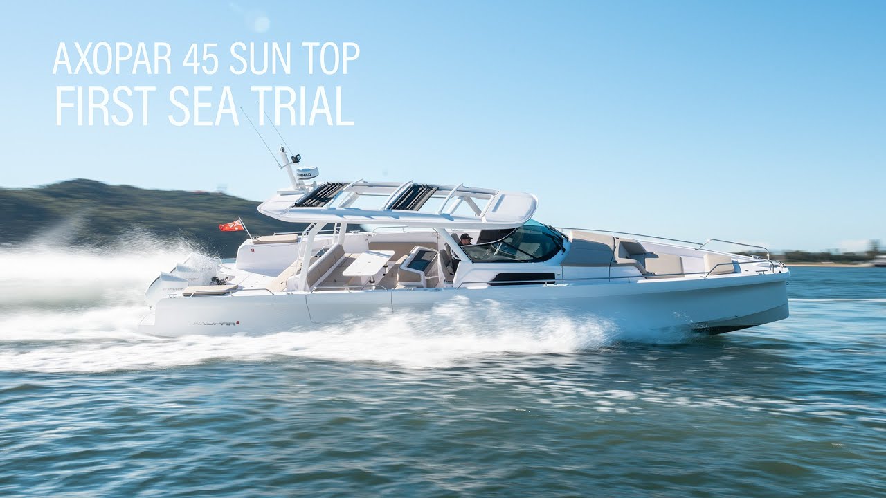 Axopar 45 Sun Top Sydney, Australia | FIRST TEST DRIVE