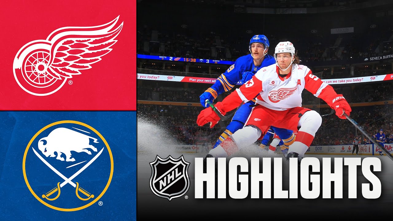 NHL Highlights | Red Wings vs. Sabres | October 22, 2025