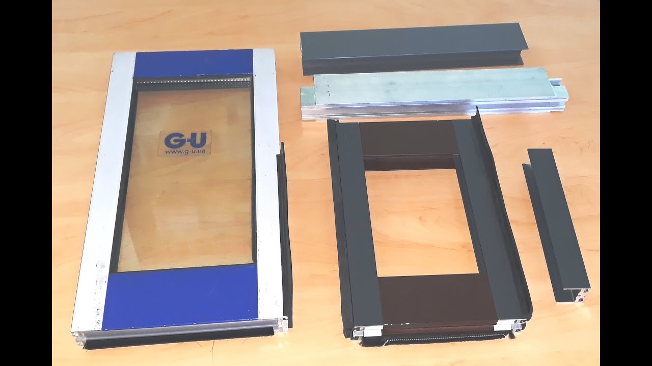 Профиля G-30L для автоматических дверей G-U