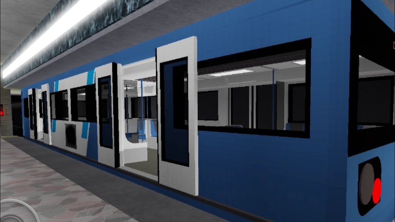 Roblox, Robloxian Automatic Subway 2 - Metro ride from North Cape to Post Office