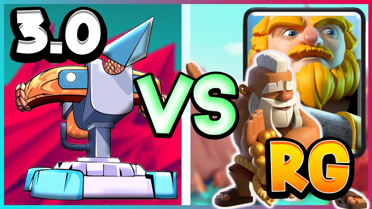 3.0 Xbow Cycle vs Royal Giant Monk 🔥
