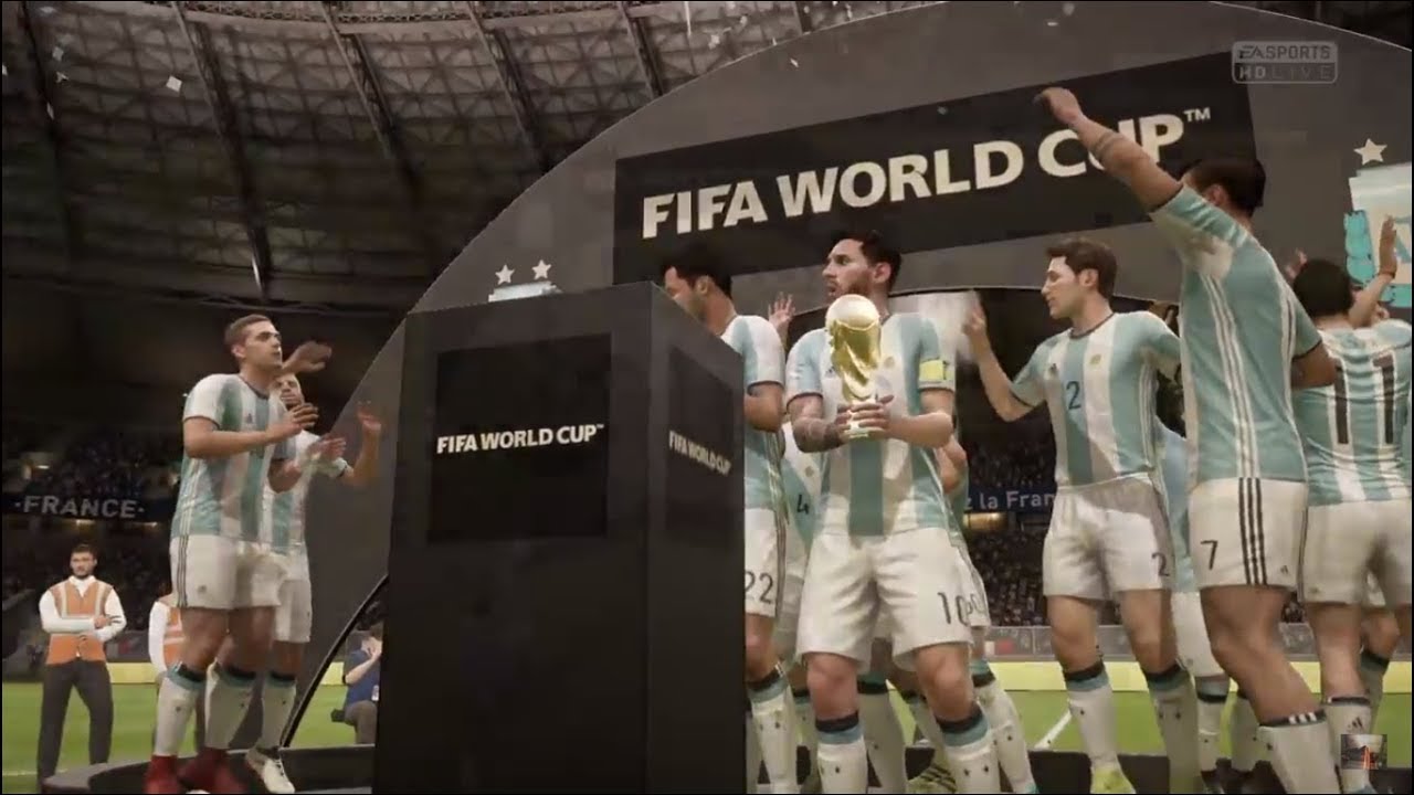 Argentina campeón del mundo Rusia 2018 Fifa 18