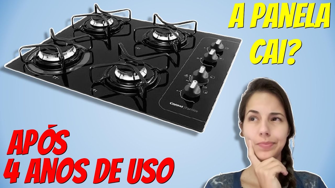 RESENHA: Cooktop Consul Facilite 4 bocas