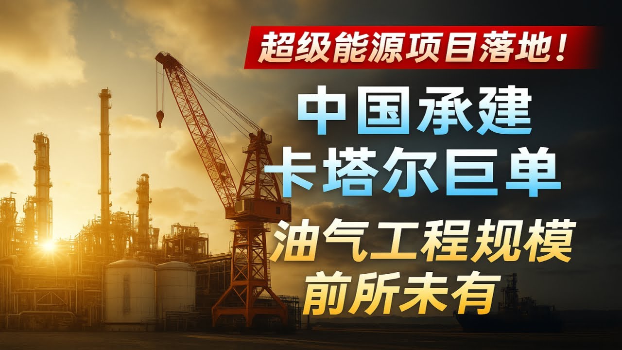 中国再创纪录！成功拿下卡塔尔超级油气工程，海外大单史无前例！