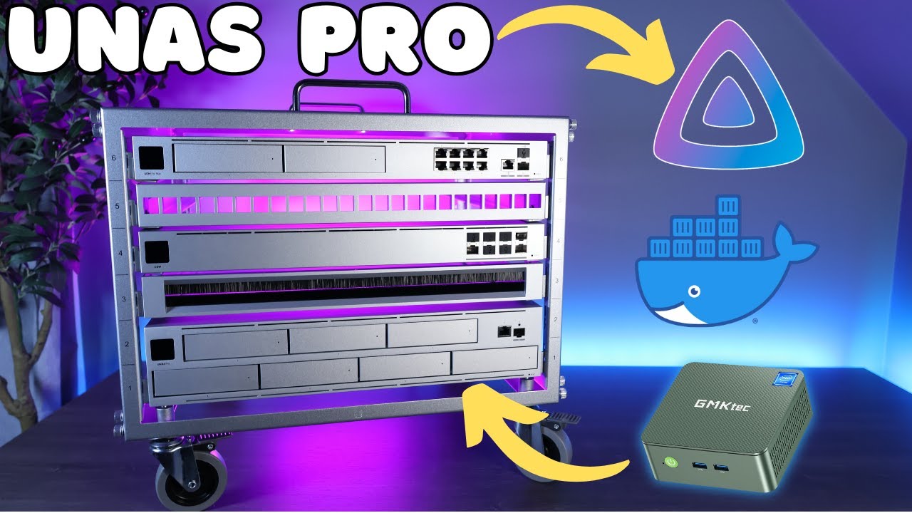 How to Add Docker & Jellyfin Functionality to the UNAS Pro with a Mini PC Home Server